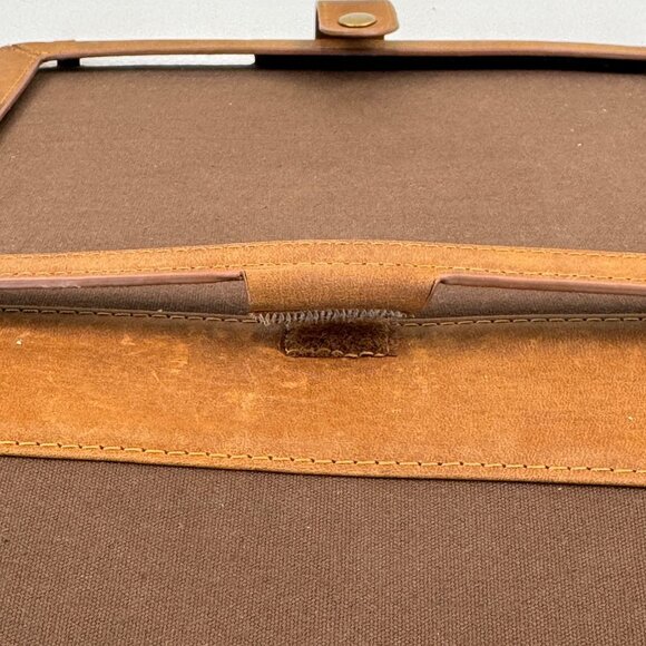 Pendleton Tablet Cover Aztec Wool Leather Adjustable Detachable Crossbody Strap - Picture 6 of 16